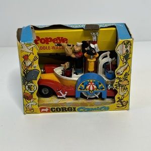 Corgi Comics Popeye Paddle wagon 802